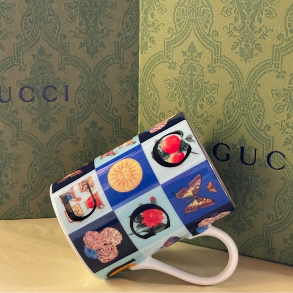 GUCCI VINTAGE PORCELAIN CUPS, Set of 2 Available - Picture 9 of 9